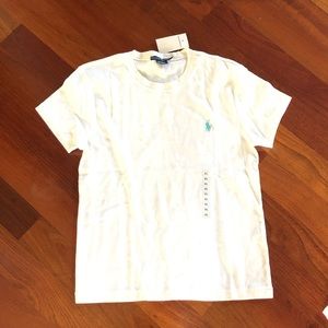 NWT Ralph Lauren White Tee